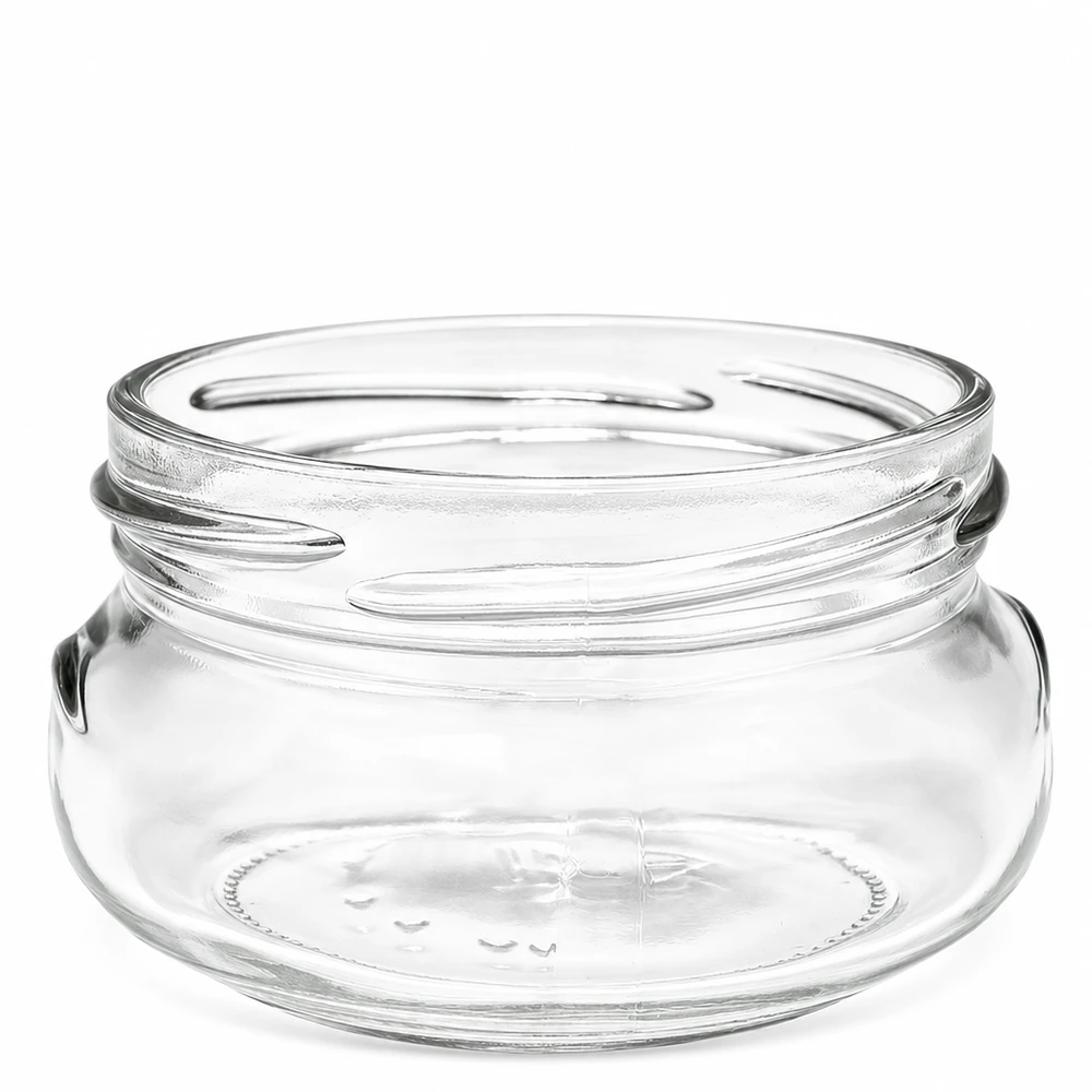 120ml terrinburk utan lock (TO70) UNiTWIST UNiTWIST Terrina120 terrinburk 120ml TO70 skruvgänga transparent tom utan lock