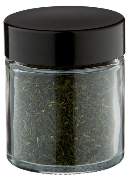 Kryddburkidé: Glasburk 30 ml klar inkl. lock