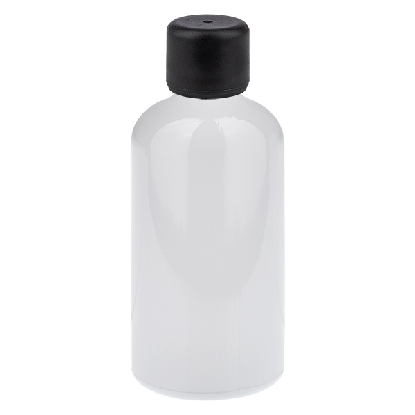100 ml flaska 6 mm skruvkork svart standard WhiteLine UT18/100 100 ml flaska 6 mm skruvkork svart standard WhiteLine UT18/100