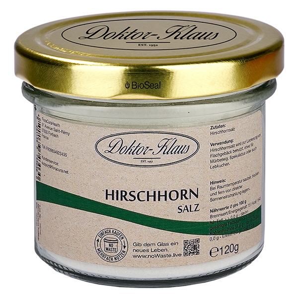 Hjorthornssalt 120g Doktor-Klaus noWaste Hjorthornssalt 120g Doktor-Klaus noWaste