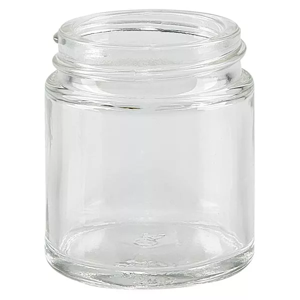30ml glasburk klar utan lock, gänga 38mm/R3 ApoGlas 30ml glasburk klar utan lock, gänga 38mm/R3 ApoGlas