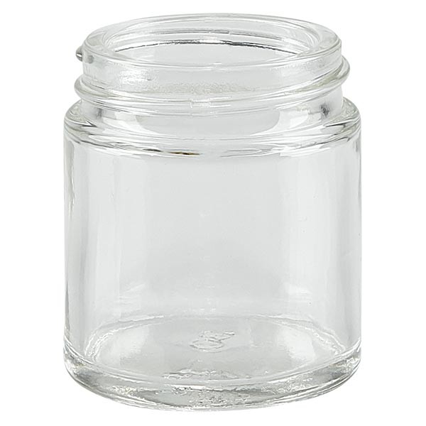 30ml glasburk klar utan lock, gänga 38mm/R3 ApoGlas 30ml glasburk klar utan lock, gänga 38mm/R3 ApoGlas