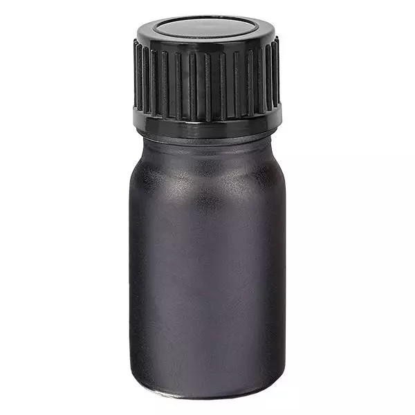 5ml flaska 11mm skruvkork svart standard BlackLine UT18/5 5ml flaska 11mm skruvkork svart standard BlackLine UT18/5