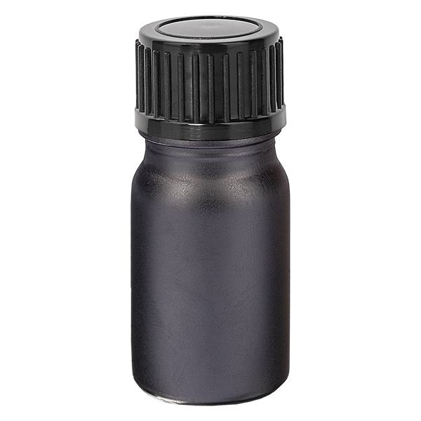 5ml flaska 11mm skruvkork svart standard BlackLine UT18/5 5ml flaska 11mm skruvkork svart standard BlackLine UT18/5