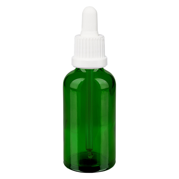 50 ml pipettflaska vit med självstängande förslutning GreenLine UT18/50