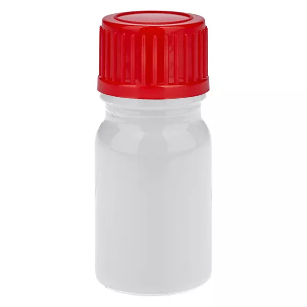 5 ml flaska 11 mm skruvkork röd standard WhiteLine UT18/5 5 ml flaska 11 mm skruvkork röd standard WhiteLine UT18/5
