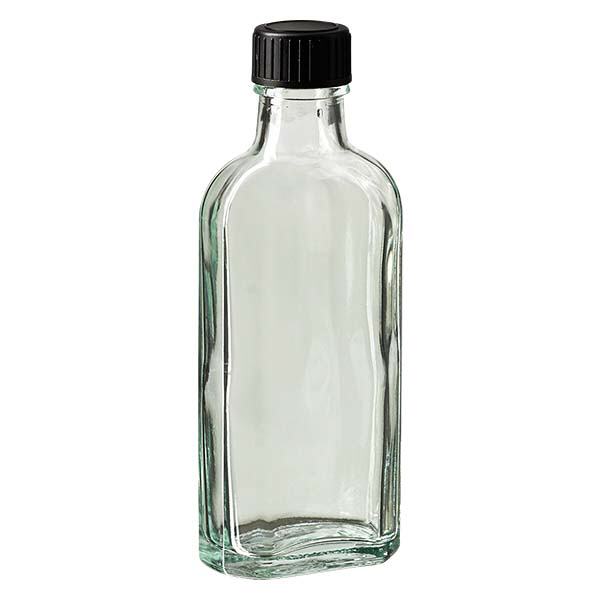 100 ml Meplat genomskinlig skruvkork med EPE-tätningsskiva 100 ml Meplat genomskinlig skruvkork med EPE-tätningsskiva