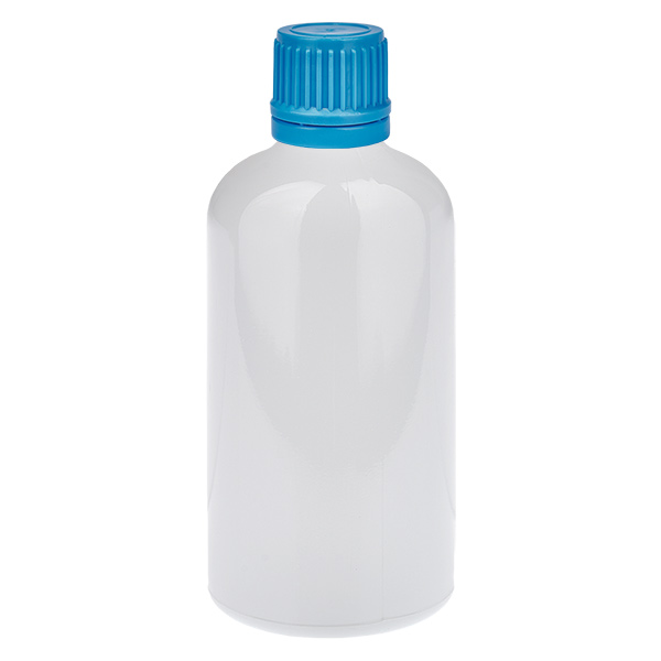 100 ml flaska 11 mm skruvkork blå originalförsegling WhiteLine UT18/100 100 ml flaska 11 mm skruvkork blå originalförsegling WhiteLine UT18/100