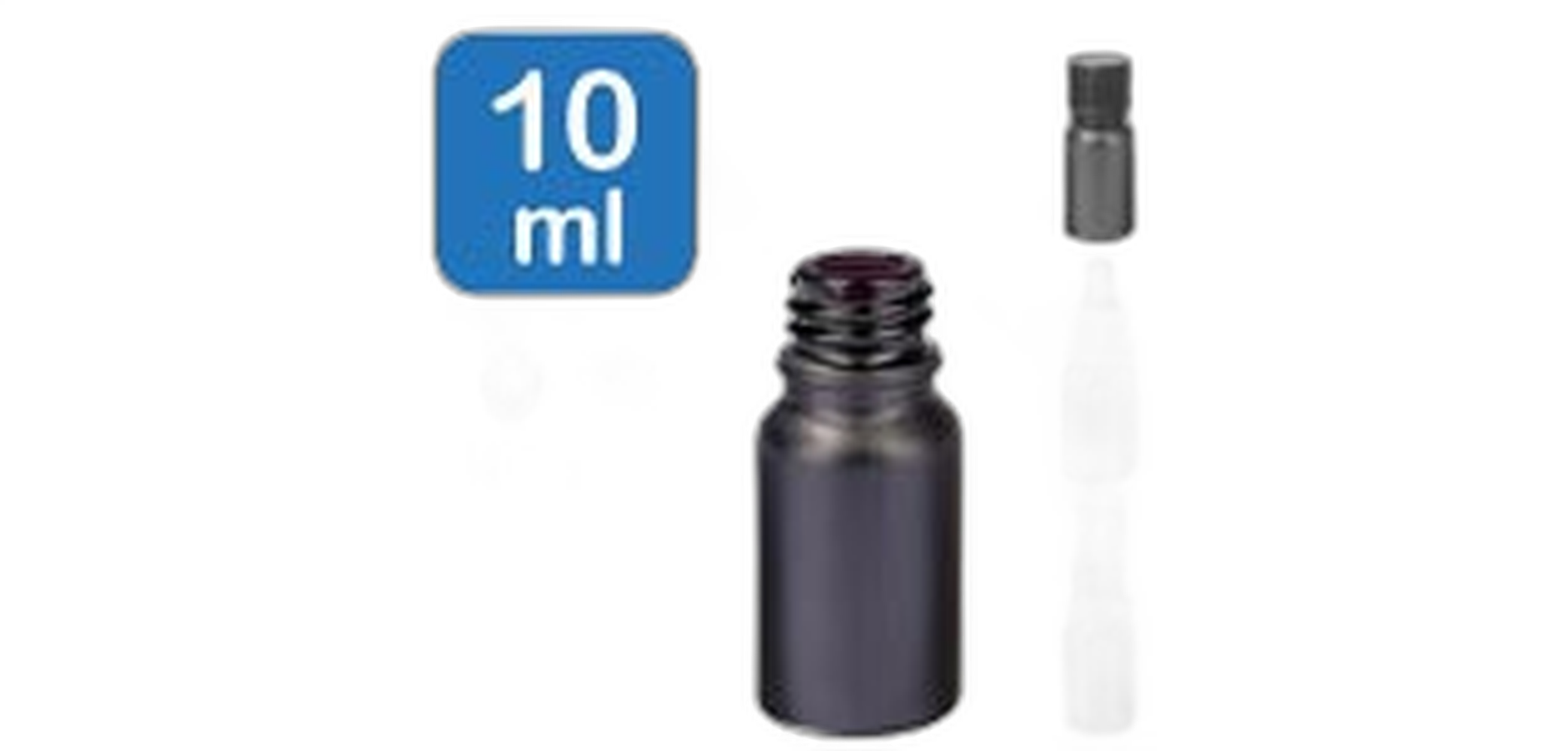 Apoteksflaskor BlackLine 10 ml UT18