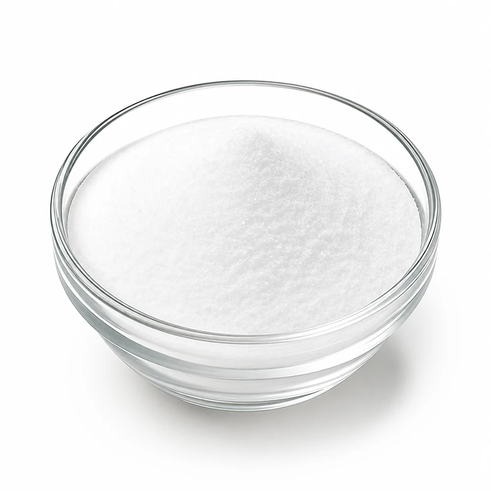 Citronsyra 250g Doktor-Klaus Vitt kristallint citronsyrapulver 250g Doktor-Klaus i genomskinlig glasskål