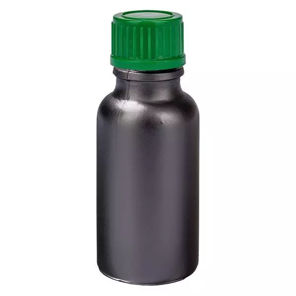 20ml flaska 11mm skruvkork grön standard BlackLine UT18/20 20ml flaska 11mm skruvkork grön standard BlackLine UT18/20