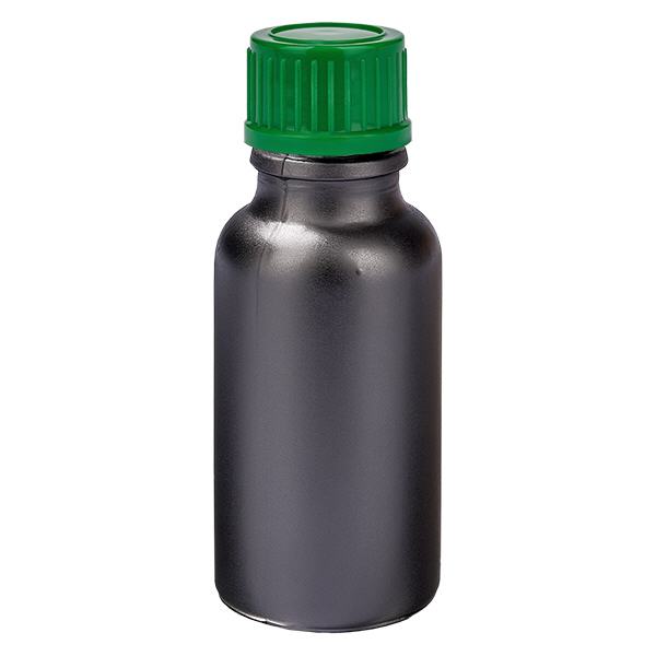 20ml flaska 11mm skruvkork grön standard BlackLine UT18/20 20ml flaska 11mm skruvkork grön standard BlackLine UT18/20