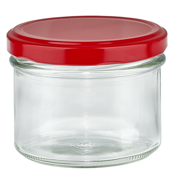 225ml Krossade glasögon + BasicSeal-lock röd UNiTWIST