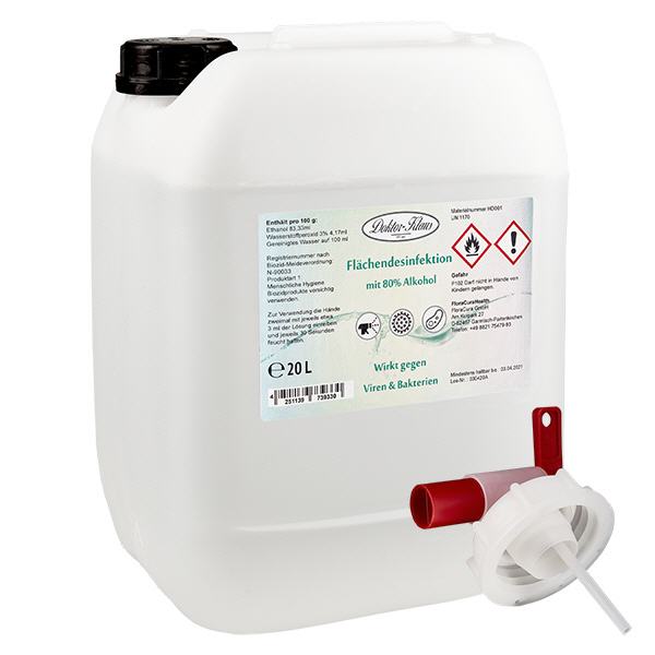 Ytdesinfektion refill 20L Doktor-Klaus