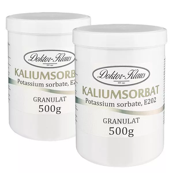 Kaliumsorbat (Kaliumsorbat) 1kg Doktor-Klaus Kaliumsorbat (Kaliumsorbat) 1kg Doktor-Klaus