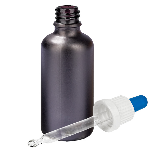 50 ml pipettflaska vit/blå med manipulationsskydd BlackLine UT18/50 50 ml pipettflaska vit/blå med manipulationsskydd BlackLine UT18/50