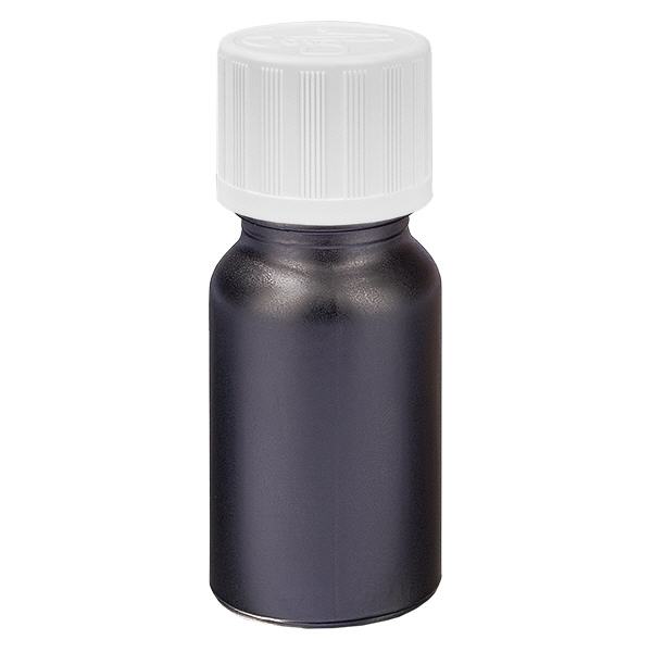 10 ml Droppflaska 1,2 mm vit med standardförslutning BlackLine UT18/10