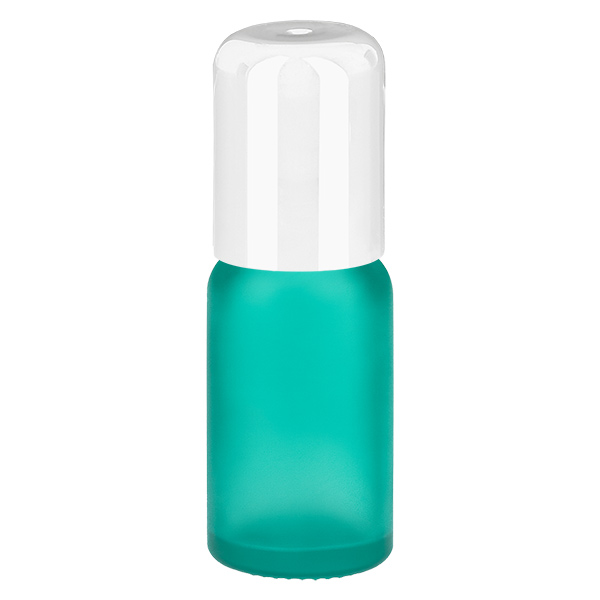 10 ml roll-on-flaska vit med standardkork GreenLine UT18/10 10 ml roll-on-flaska vit med standardkork GreenLine UT18/10