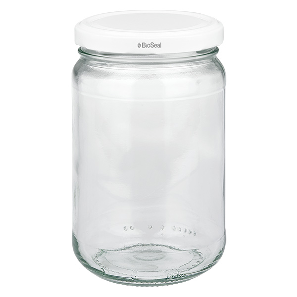 305ml rund burk + BioSeal-lock vit UNiTWIST