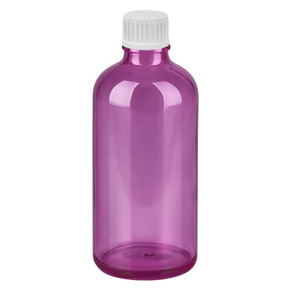 100ml droppflaska 0,9mm vit standard PurpleLine UT18/100