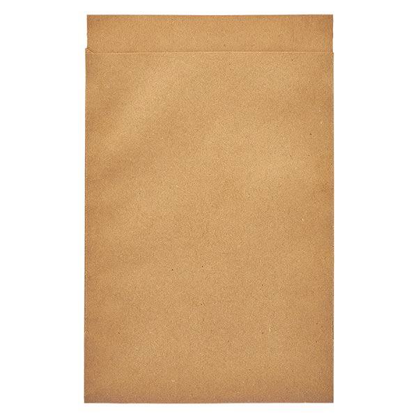 Platta påsar bruna (förpackning om 100) 85x117mm/50 g/m²