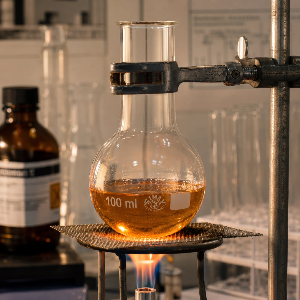 Höftkolv 100ml med bred hals Professionell 100 ml laboratoriekolv med bred hals för exakta volymmätningar och uppvärmningstillämpningar