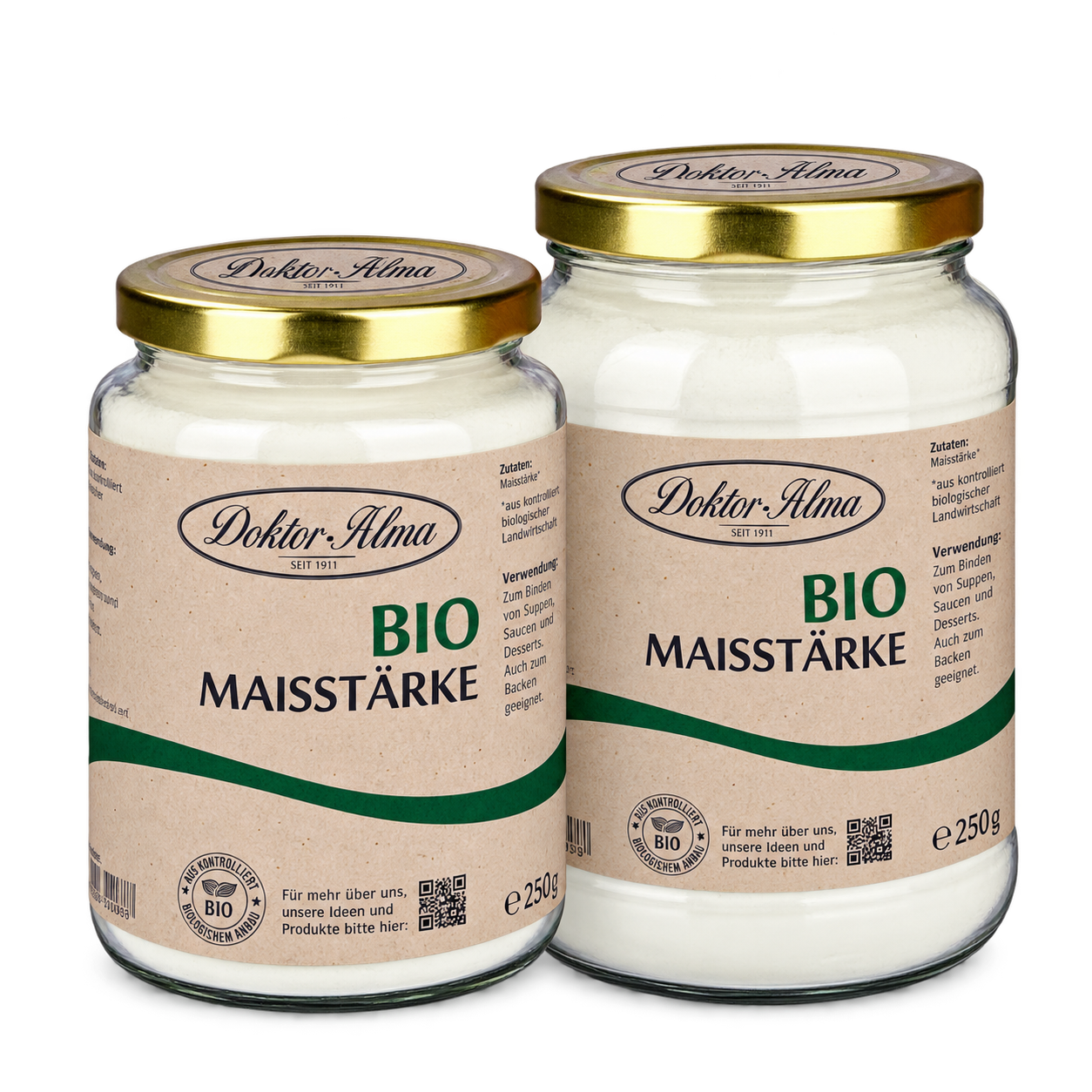 Ekologisk majsstärkelse
