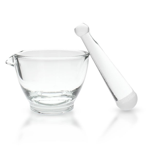 Mortel och mortelstöt ø100mm, slät yta