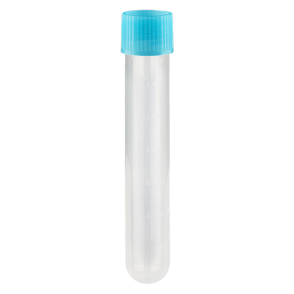 Provrör 13ml 16/100 skruvlock blå Provrör 13ml 16/100 skruvlock blå