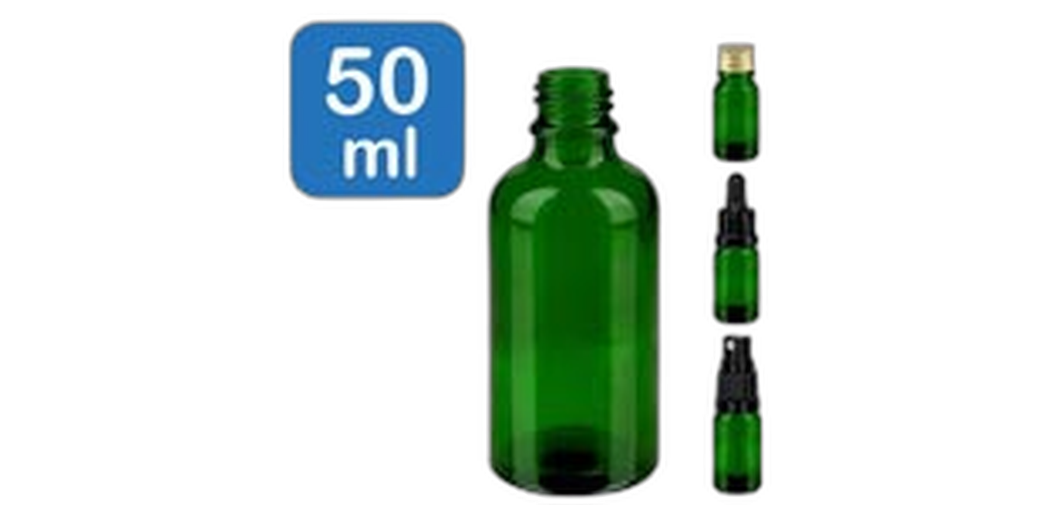 Apoteksflaskor GreenLine 50 ml UT18