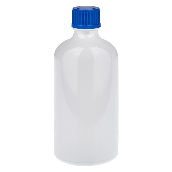 100 ml flaska 11 mm skruvkork blå Standard WhiteLine UT18/100 100 ml flaska 11 mm skruvkork blå Standard WhiteLine UT18/100