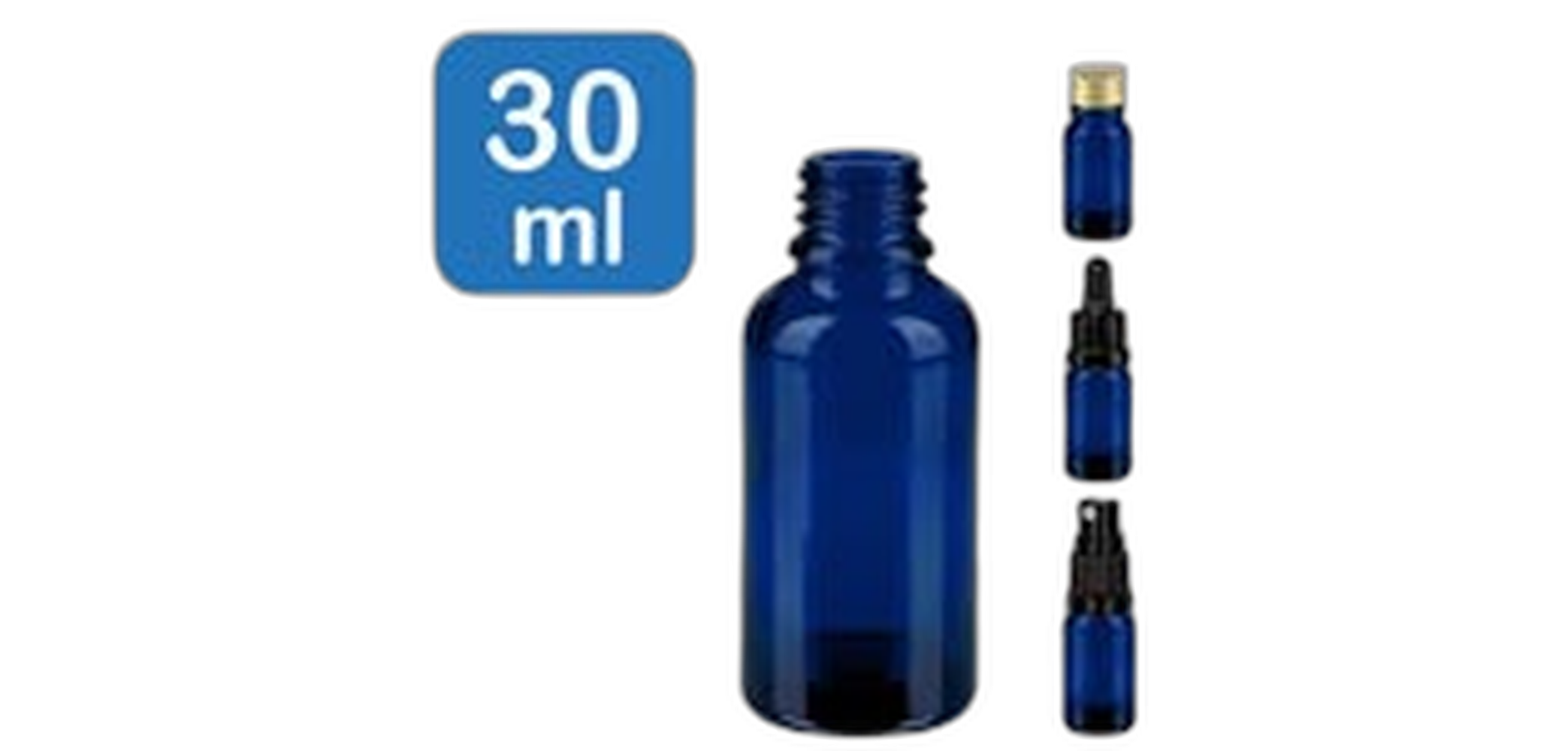 Apothekenflaschen BlueLine 30 ml UT18