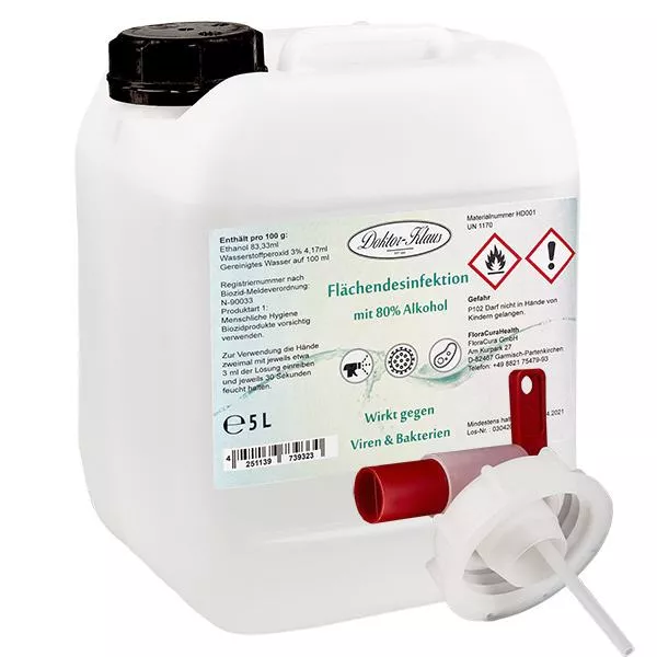 Ytdesinfektion refill 5L Doktor-Klaus Ytdesinfektion refill 5L Doktor-Klaus