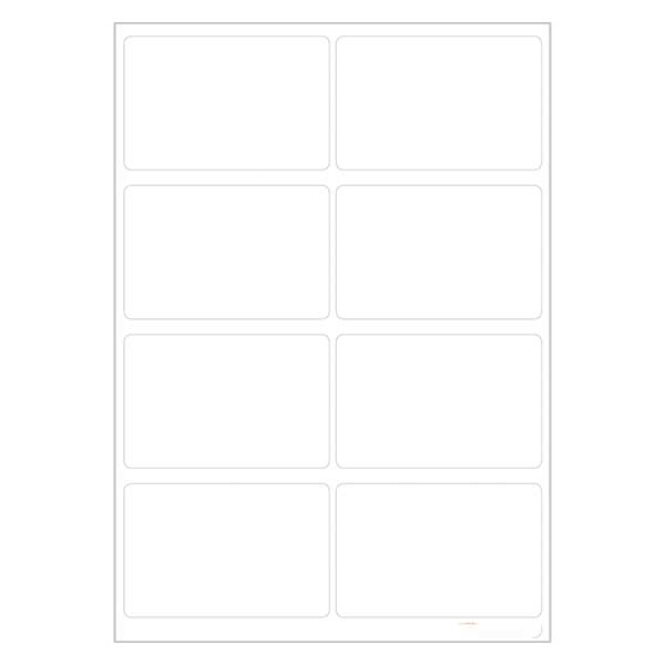 Universaletiketter vita (48 klistermärken) 25x40mm Universaletiketter vita (48 klistermärken) 25x40mm
