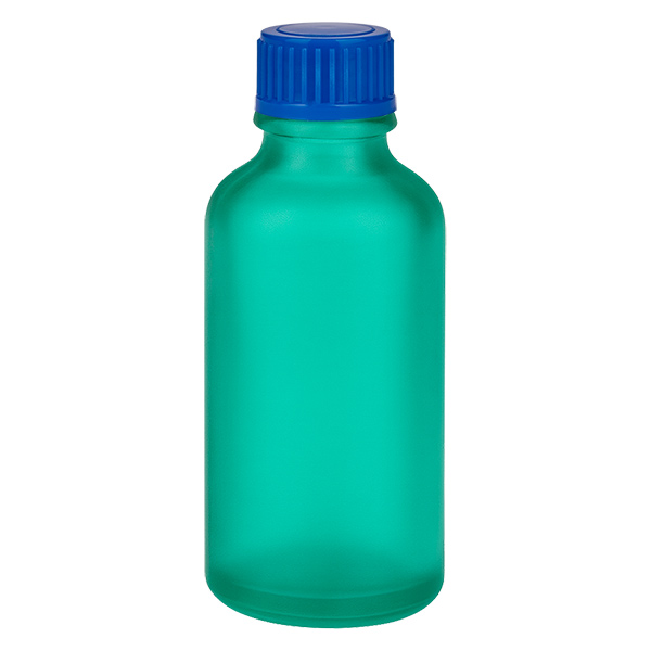 50ml flaska 11mm skruvkork blå Standard GreenLine UT18/50 50ml flaska 11mm skruvkork blå Standard GreenLine UT18/50