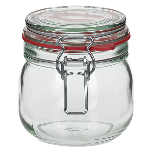 634ml förvaringsburk med gummiring och svängbar topp UNiTWIST