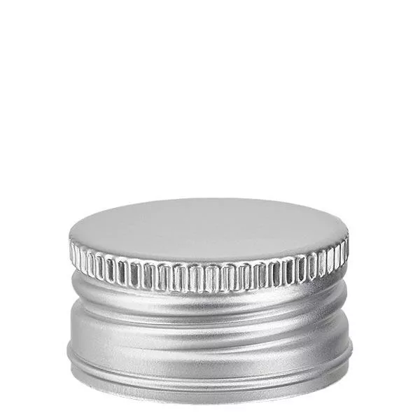 Skruvlock polypropylen 31,5 mm silver aluminium standard