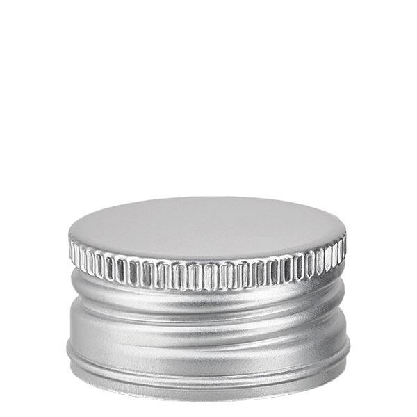 Skruvlock polypropylen 31,5 mm silver aluminium standard