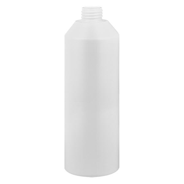 Apoteksflaska HDPE 250ml vit, utan lock Apoteksflaska HDPE 250ml vit, utan lock