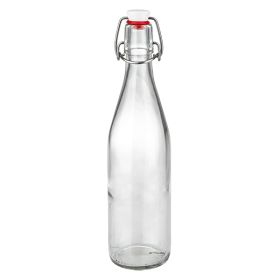 500ml glasflaska + svängbar topp PVC UNiTWIST 500 ml glasflaska med svängbar topp PVC transparent tom dryckesflaska för fyllning