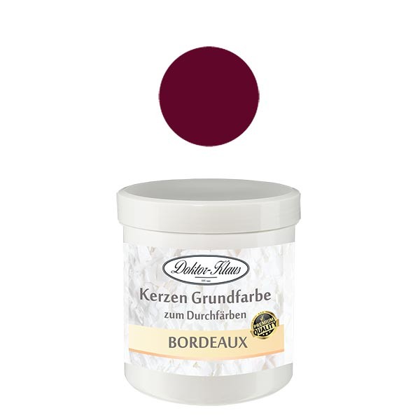 Doktor-Klaus ljusbottenfärg Bordeaux, 7gr, i burk