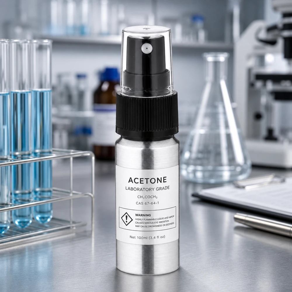 20ml polerad aluminiumflaska med atomiserare Högkvalitativ 20 ml sprayflaska i borstad aluminium med svart pumpspruta