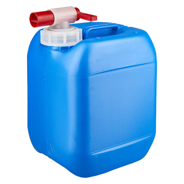 Dunk 5 liter blå med avtappningskran Dunk 5 liter blå med avtappningskran