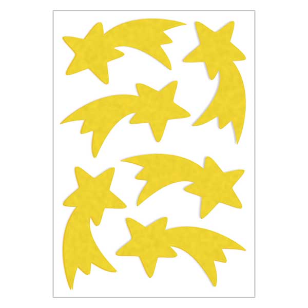 Filtklistermärke "Stjärnskott" (6 klistermärken) Filtklistermärke "Stjärnskott" (6 klistermärken)