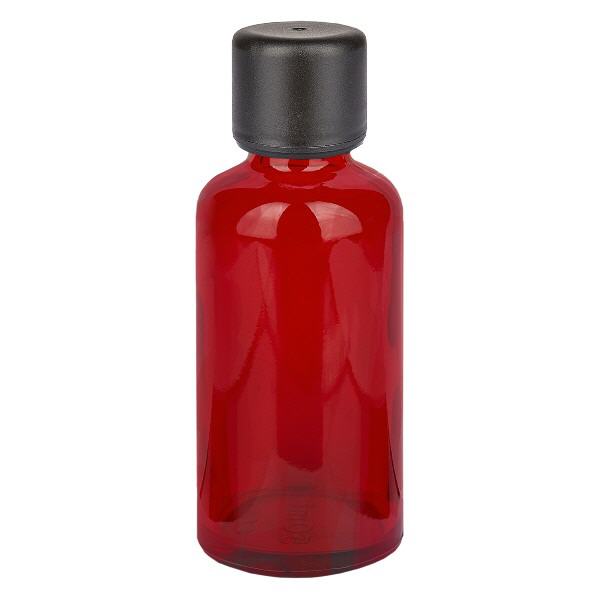 50 ml flaska 6mm skruvkork med säkerhetsförslutning RedLine UT18/50 UNiTWIST