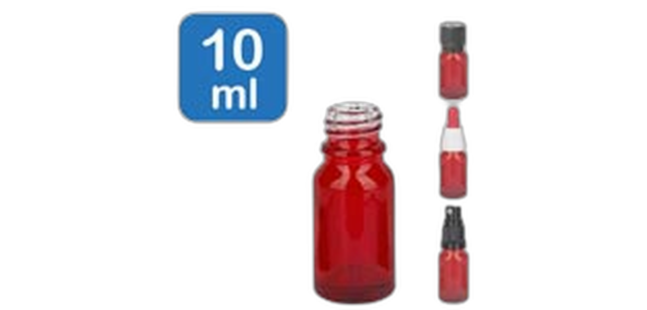 RedLine apoteksflaskor, 10 ml