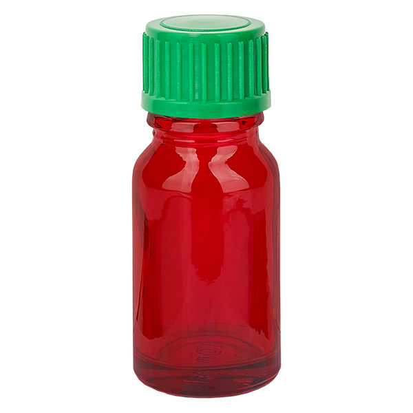 10 ml Droppflaska 0,8 mm grön med standardlock RedLine UT18/10