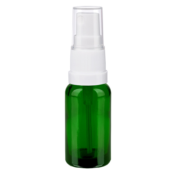 20ml Sprayflaska vit/transparent standardlock GreenLine UT18/20