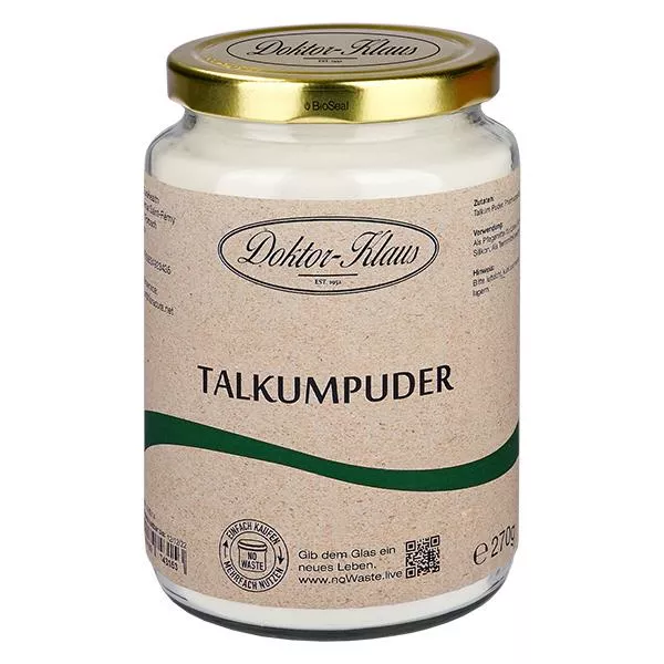 Talkum pulver 270g Doktor-Klaus noWaste Talkum pulver 270g Doktor-Klaus noWaste