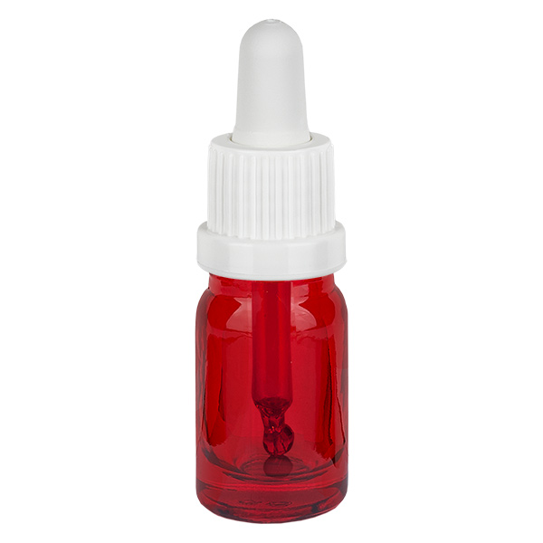 5 ml Pipettflaska vit med säkerhetsförslutning RedLine UT18/5